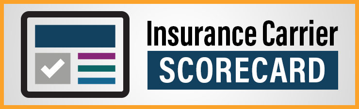 Insurance carrier scorecard