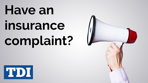 Get help with an insurance complaint