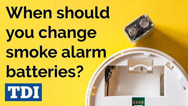 YouTube video: How often should you change the batteries in a smoke detector?