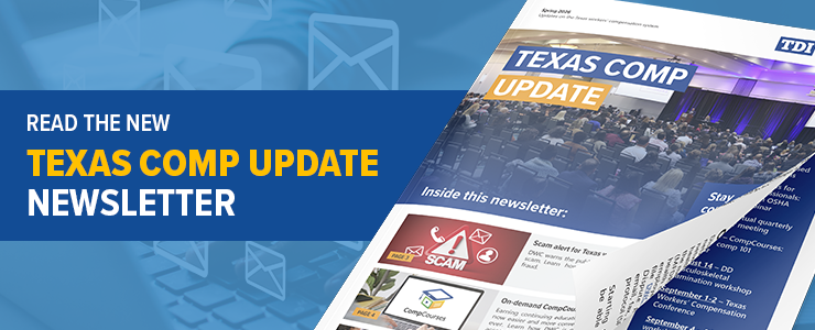 Texas Comp Update newsletter - Spring 2026