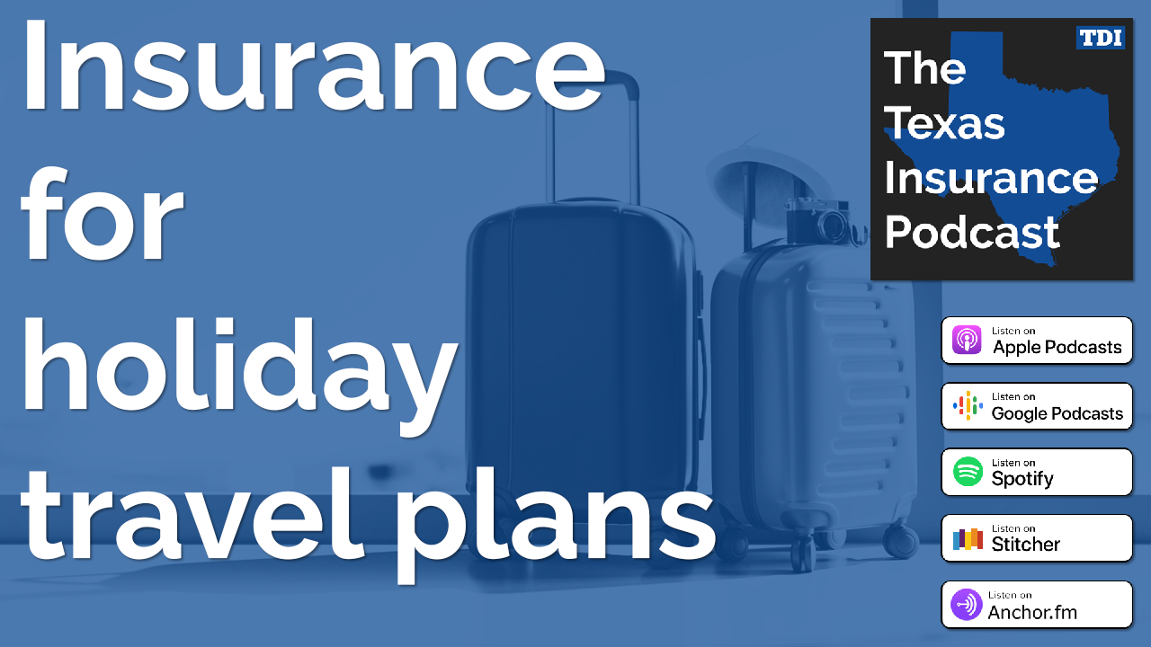 Insurance for holiday travel plans