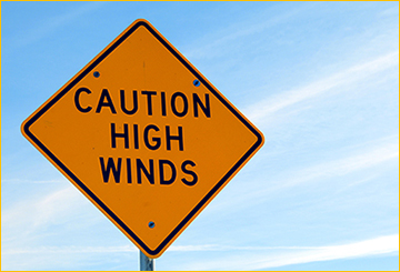 driving in windy conditions