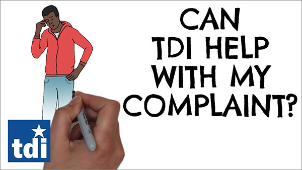 Can TDI help with my complaints?
