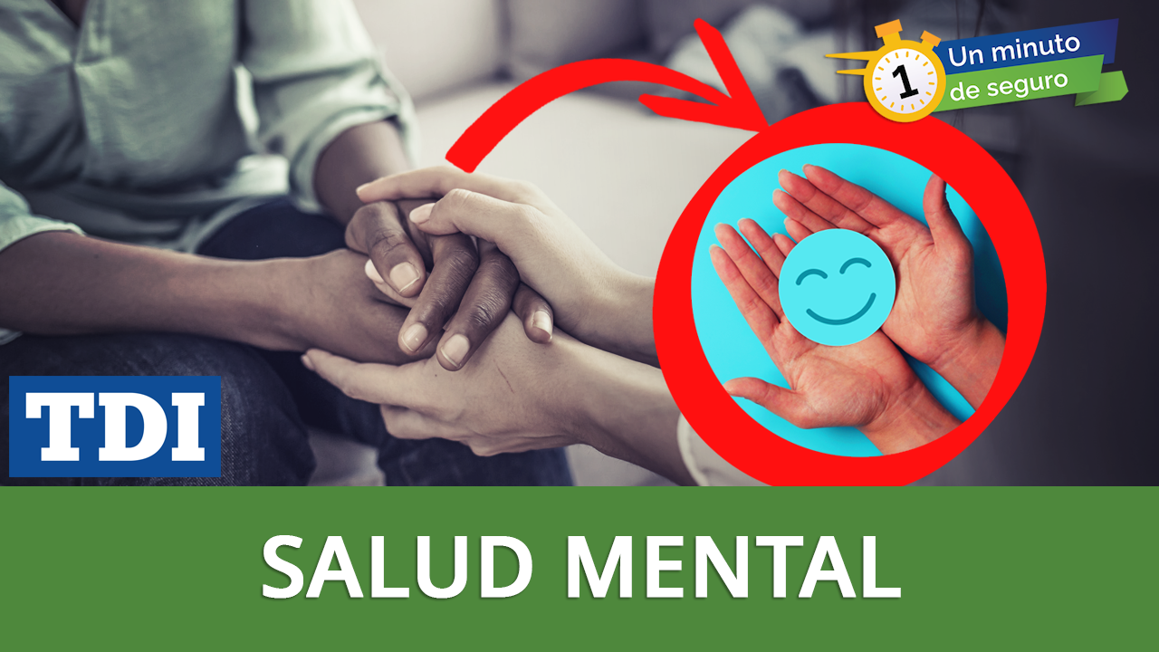Text on image: Salud mental