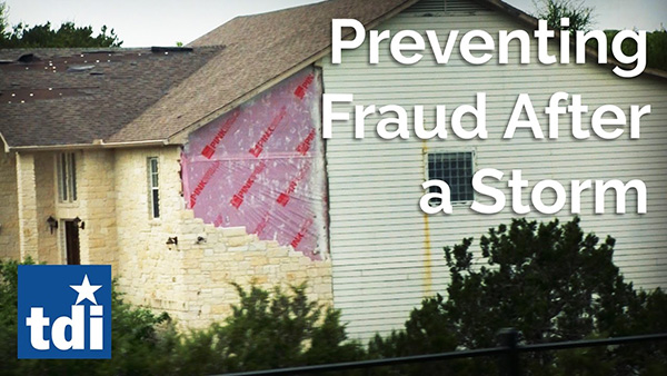 Preventing fraud after a storm