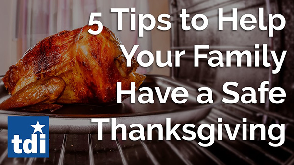 5 tips to help your family have a save Thanksgiving